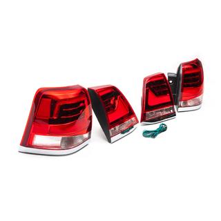 Задние Фонари 2007-2015 V1 (Дизайн 2016+) Toyota Land Cruiser 200 2007-2021 гг. фото 3