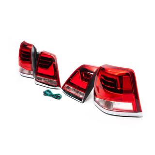 Задние Фонари 2007-2015 V1 (Дизайн 2016+) Toyota Land Cruiser 200 2007-2021 гг. фото 4