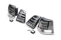 Toyota Land Cruiser 200 2007-2021 гг. Задние Фонари 2007-2015 (BlackEdition) фото 3