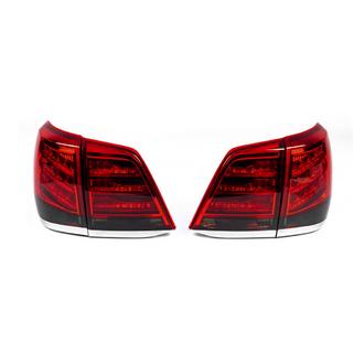 Задние Фонари 2007-2015 V-3 (Дизайн Lexus 2012-2015) Toyota Land Cruiser 200 2007-2021 гг. фото 3