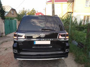 Toyota Land Cruiser 200 2007-2021 гг. Задние Фонари 2016+ (Executive Black) фото 7