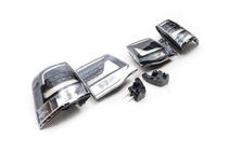 Toyota Land Cruiser 200 2007-2021 гг. Задние Фонари 2016+ (Executive Black) фото 3