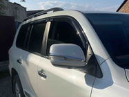 Toyota Land Cruiser 200 2007-2021 гг. Накладки на Зеркала 2012-2021 (2 шт, Хром) фото 14