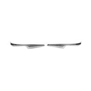 Накладки на Зеркала 2012-2021 (2 шт, Хром) Toyota Land Cruiser 200 2007-2021 гг. фото 3