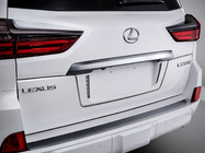 Lexus LX570/450d 2008-2022 гг. Вставка заднего бампера с хромом (2016+) фото 2