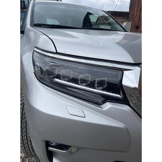 Передние фары Lexus-Design 4-LED V1 (2017+, 2 шт) Toyota Land Cruiser Prado 150 2009-2023 гг. фото 3