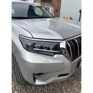 Передние фары Lexus-Design 4-LED V1 (2017+, 2 шт) Toyota Land Cruiser Prado 150 2009-2023 гг. фото 2