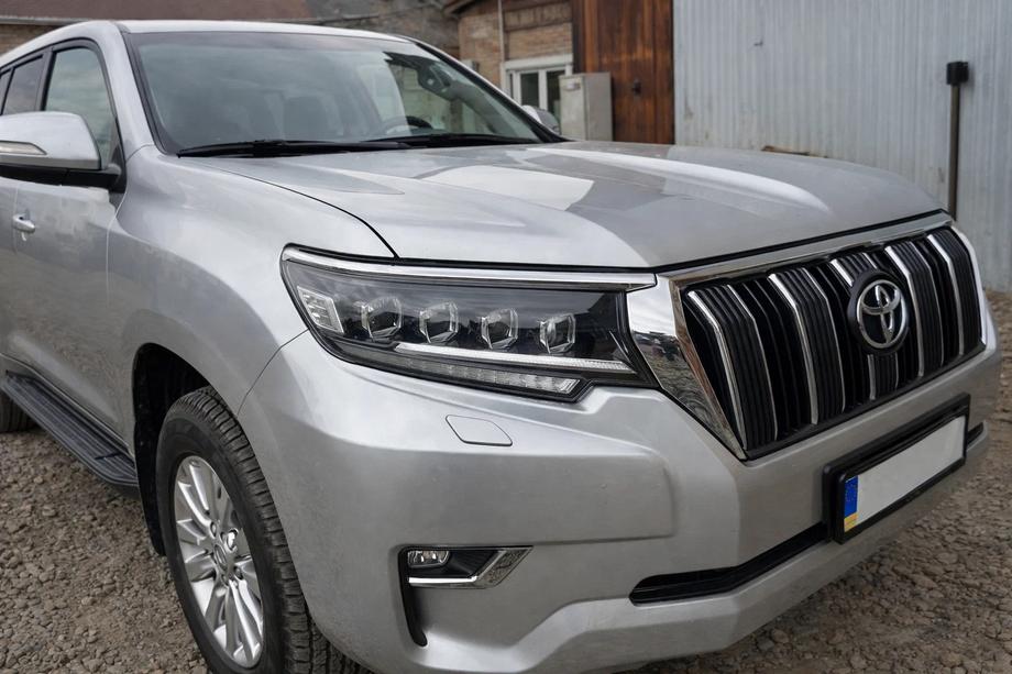 Toyota Land Cruiser Prado 150 2009-2023 гг. Передние фары Lexus-Design 4-LED V1 (2017+, 2 шт) Image