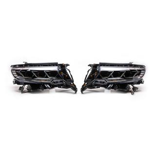 Передние Фары Lexus-Design-3-LED V1 (2017+, Комплект 2 шт) Toyota Land Cruiser Prado 150 2009-2023 гг. фото 3