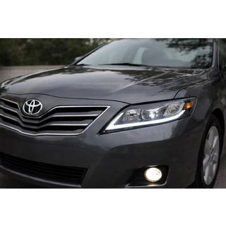 Передние фары LED (Рестайлинг, комплект 2 шт.) Toyota Camry 2006-2011 гг. фото 2
