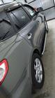 Hyundai Santa Fe 2 2006-2012 гг. Боковые Подножки Fullmond (2 шт, алюминий) фото 8