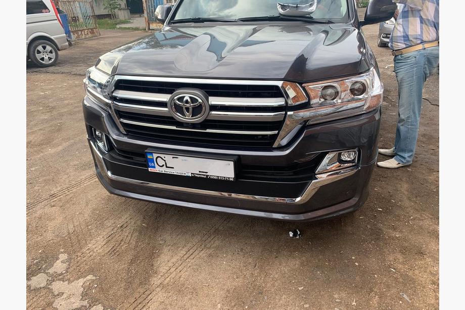 Toyota Land Cruiser 200 2007-2021 гг. Решетка радиатора 2016-2021 (дизайн 2019) Фото 8