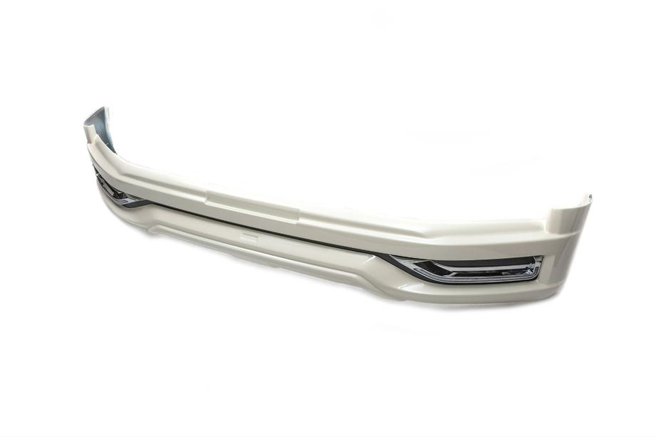 Toyota Land Cruiser 200 2007-2021 гг. Комплект обвеса 2016↗ (Modelista V2-LED) Белый Фото 8