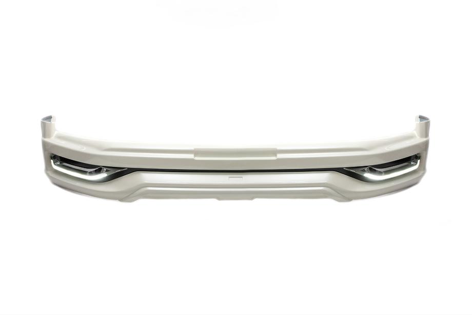 Toyota Land Cruiser 200 2007-2021 гг. Комплект обвеса 2016↗ (Modelista V2-LED) Белый Фото 2