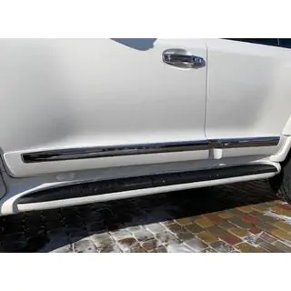 Комплект дверных молдингов (2008-2016) Toyota Land Cruiser 200 2007-2021 гг. фото 1