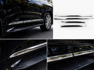 Lexus LX570/450d 2008-2022 гг. Молдинги на двери (Дизайн 2016+) фото 1
