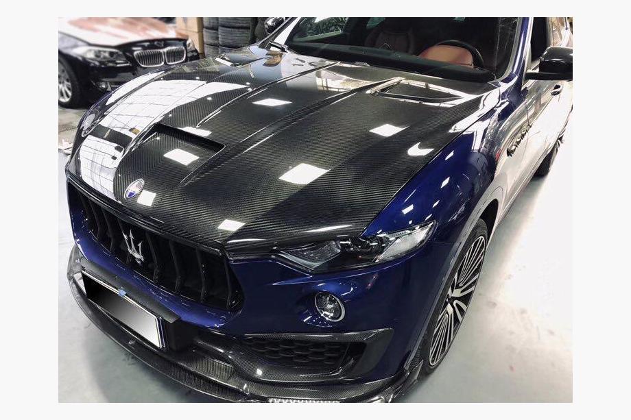 Maserati Levante 2016- гг. Комплект обвеса Mansoru (Натуральный карбон) Фото 11