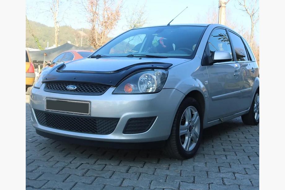 Ford Fiesta 2002-2008 гг. Дефлектор капота (EuroCap) Image