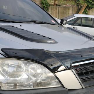 Дефлектор капота (EuroCap) Kia Sorento I BL 2002-2009 гг. фото 4
