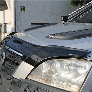 Дефлектор капота (EuroCap) Kia Sorento I BL 2002-2009 гг. фото 3