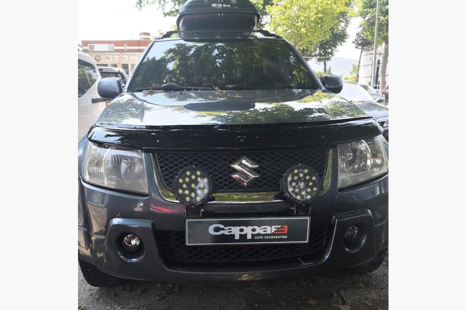 Suzuki Grand Vitara 2005-2017 гг. Дефлектор капота (EuroCap) Фото 3