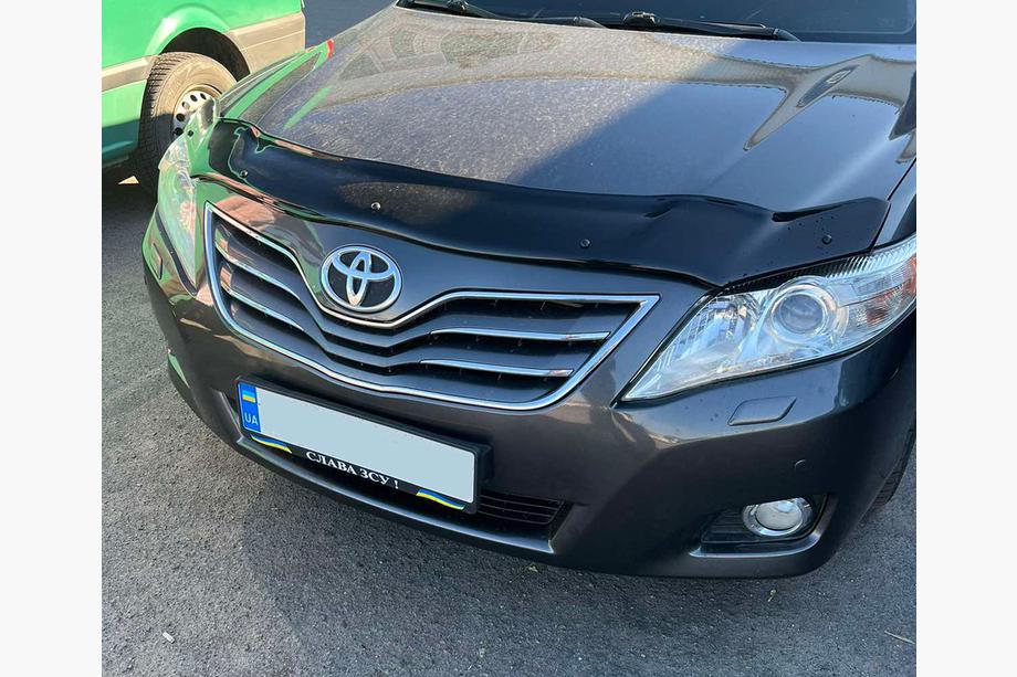 Toyota Camry 2006-2011 гг. Дефлектор капота (EuroCap, европейская версия) Image