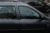 Dacia Logan MCV 2004-2014 гг. Наружные Окантовки Стекол Нержавейка (4 шт) Carmos - Турецкая Нержавейка фото 6