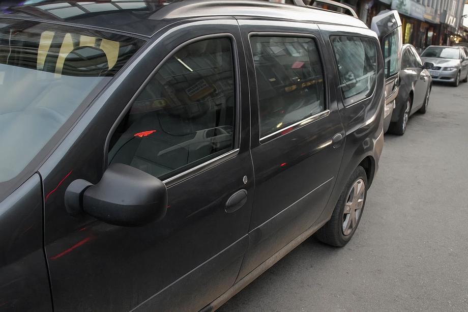 Dacia Logan MCV 2004-2014 гг. Наружные Окантовки Стекол Нержавейка (4 шт) Фото 3