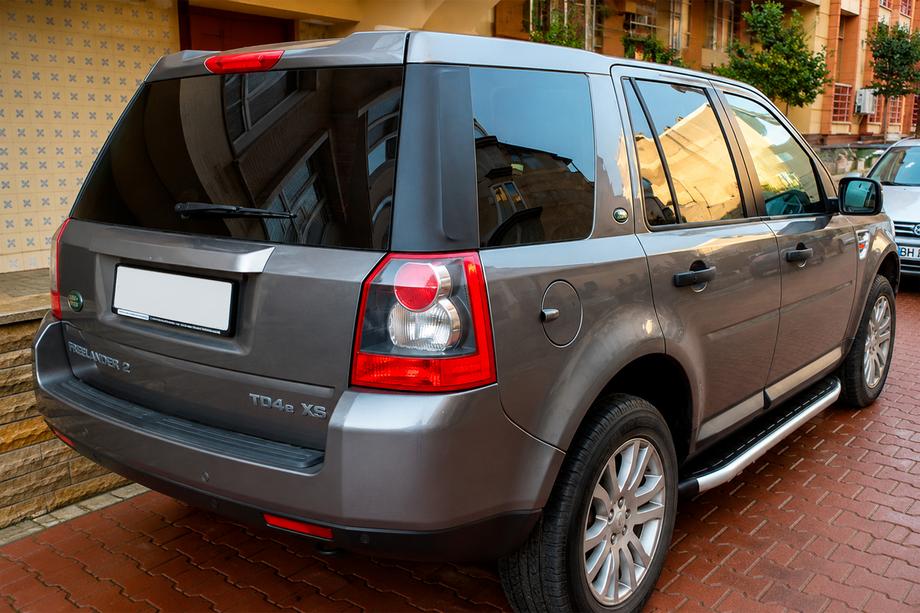 Land Rover Freelander II 2006–2014 гг. Боковые Подножки Fullmond (2 шт, алюминий) Image