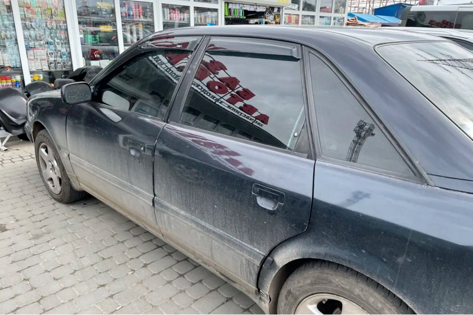 Audi 100 C4 1990-1994 гг. Ветровики на окна Sedan (4 шт., HIC) Фото 2