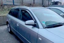 Audi A4 B6 2000-2004 гг. Ветровики (Avant, 4 шт, HIC) фото 3