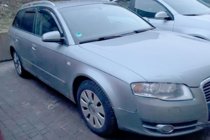 Audi A4 B7 2004-2008 гг. Ветровики (Avant, 4 шт, HIC) фото 4
