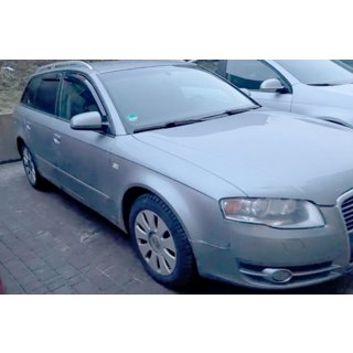 Ветровики (Avant, 4 шт, HIC) Audi A4 B7 2004-2008 гг. фото 4