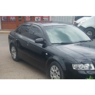 Ветровики на окна Sedan (4 шт., HIC) Audi A4 B6 2000-2004 гг. фото 4