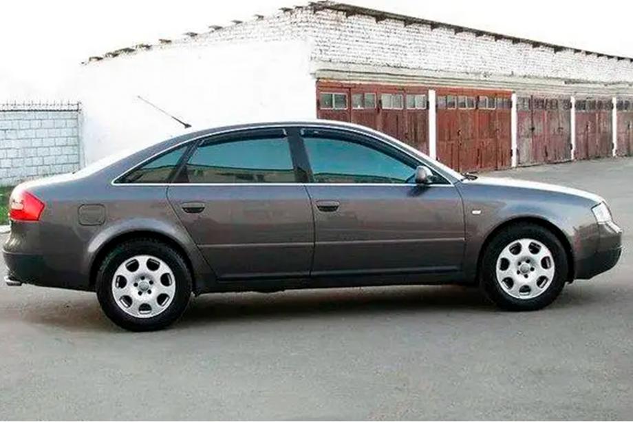 Audi A6 C5 1997-2001 гг. Ветровики на окна Sedan (4 шт., HIC) Image