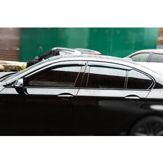 Ветровики SD (4 шт, HIC) BMW 5 серия F10/F11 2010–2016 гг. фото 1