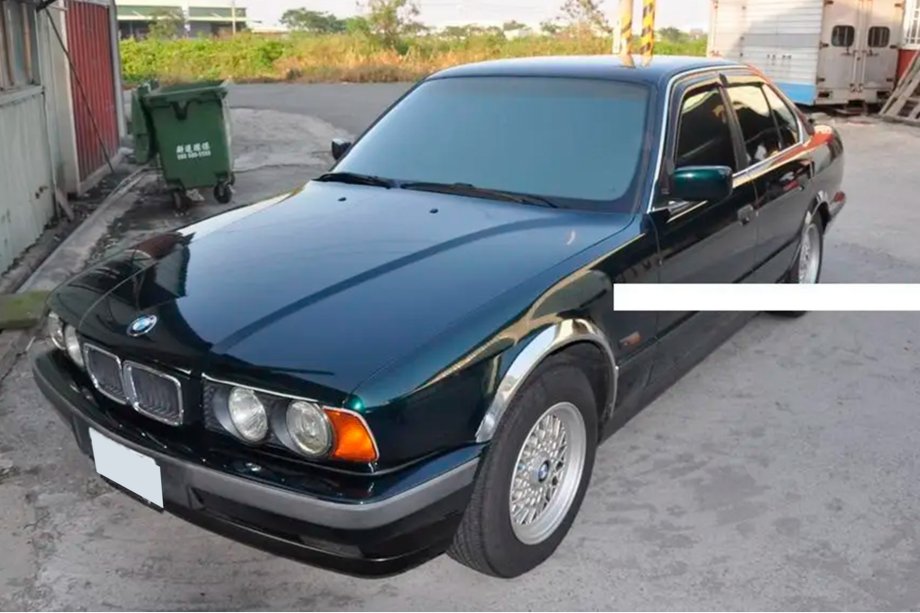 BMW 5 серия E34 1988-1995 гг. Ветровики на окна (4 шт, HIC) Image