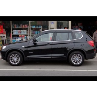 Ветровики на окна (4 шт, HIC) BMW X3 F25 2011-2018 гг. фото 2