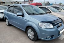 Chevrolet Aveo T250 2005-2011 гг. Ветровики SD (4 шт, HIC) фото 1