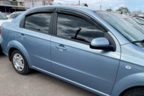 Chevrolet Aveo T250 2005-2011 гг. Ветровики SD (4 шт, HIC) фото 4