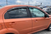Chevrolet Aveo T250 2005-2011 гг. Ветровики SD (4 шт, HIC) фото 6