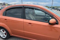 Chevrolet Aveo T250 2005-2011 гг. Ветровики SD (4 шт, HIC) фото 7