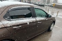 Citroen C-Elysee 2013-2022 гг. Ветровики на окна (4 шт, HIC) фото 7