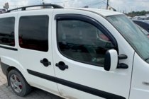 Fiat Doblo I 2005-2010 гг. Ветровики на окна (2 шт, HIC) фото 3