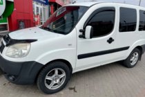 Fiat Doblo I 2005-2010 гг. Ветровики на окна (2 шт, HIC) фото 5