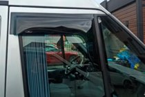 Ford Transit 2000–2014 гг. Ветровики на окна (2 шт, HIC) фото 1