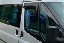 Ford Transit 2000–2014 гг. Ветровики на окна (2 шт, HIC) фото 2