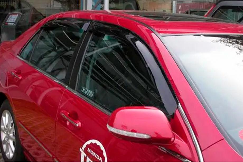 Honda Accord VIII 2008-2012 гг. Ветровики SD (4 шт, HIC) Image