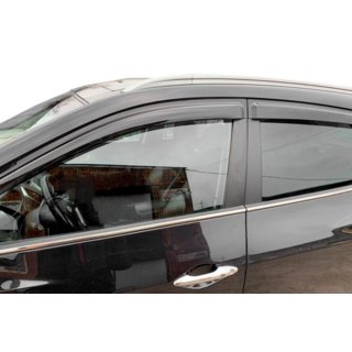 Ветровики на окна (4 шт, HIC) Hyundai IX-35 2010-2015 гг. фото 3