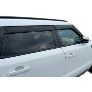 Ветровики на окна (4 шт, HIC) Kia Soul I 2008-2013 гг. фото 3